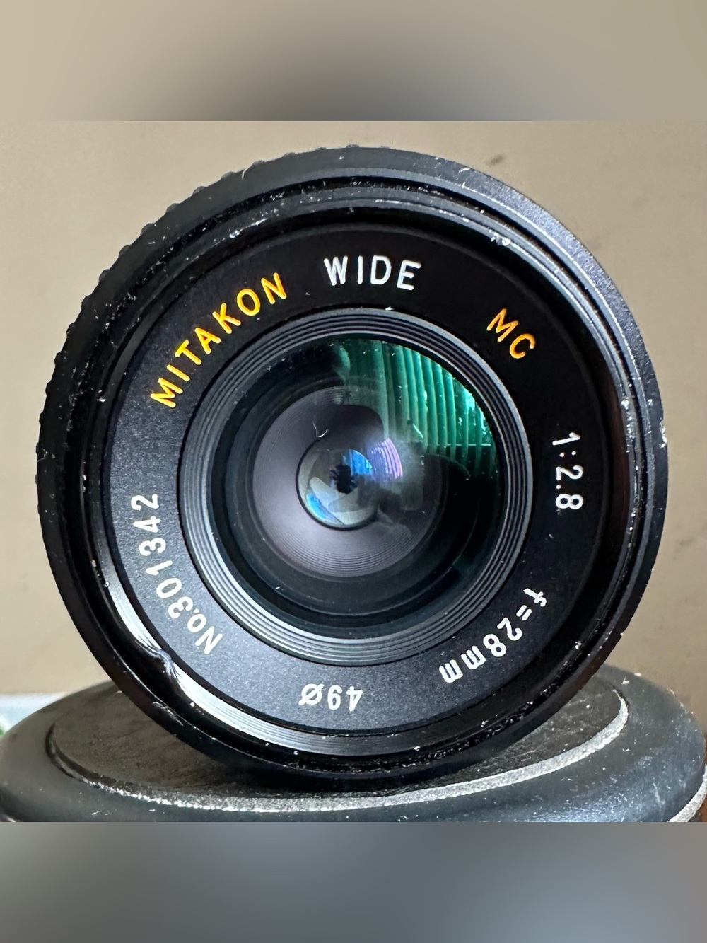 Mitakon MC 28mm f/2.8 Wide Angle Prime Pancake Camera Lens